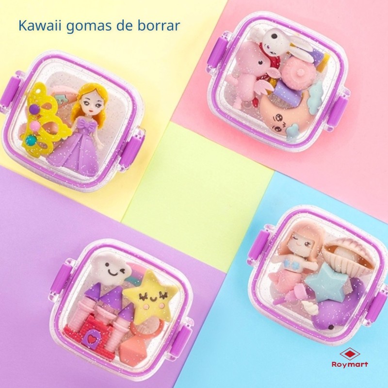 EXP.12 SETS GOMAS PRINCESS SURTIDAS Exp. 16 x 13,7 x 8,8 cm. Unid. 8 x 6,5 x 3 cm. EXP.12 SETS GOMAS PRINCESS SURTIDAS Exp. 16 x 13,7 x 8,8 cm. Unid. 8 x 6,5 x 3 cm.