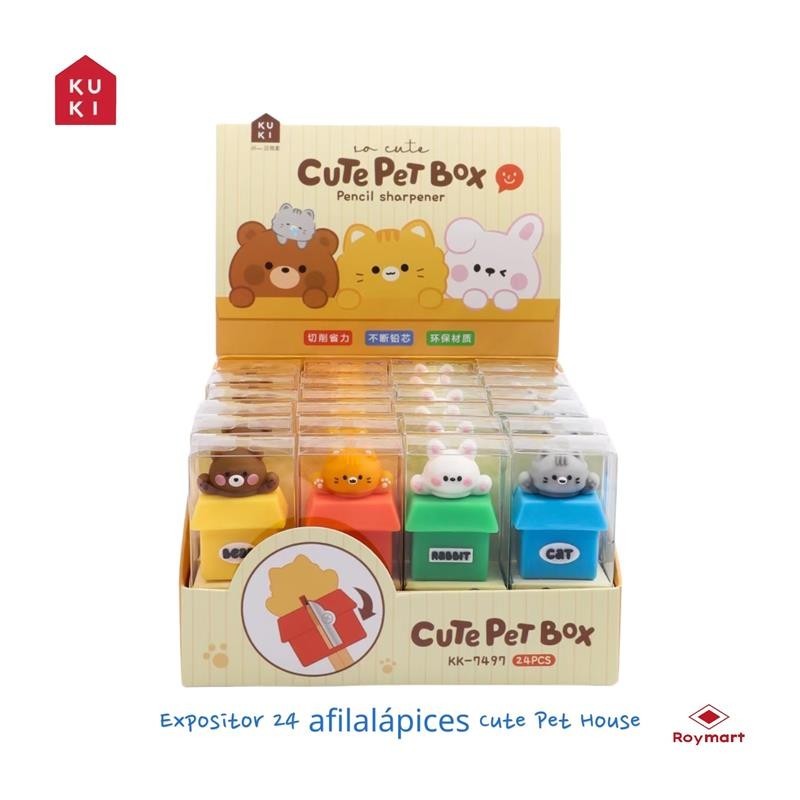 EXP.24 AFILALAPICES CUT PET BOX,4 COLORES