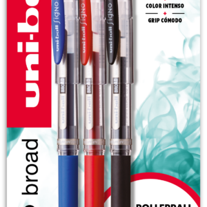 BLISTER UM-153 3P AZUL/NEGRO/ROJO