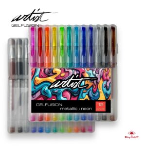 MALETA 12 BOLIS GEL NEON