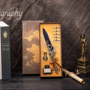 SET PLUMA ROTARY MASTERPIECE CALLIGRAPHY,4 COLORES