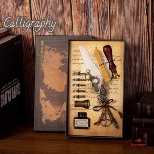 SET PLUMA ARTIST MASTERPIECE CALLIGRAPHY COMP,4 C.