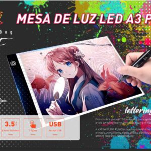 MESA LUZ LED A3 PAD ARTIST