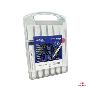 ESTUCHE MALETIN ACRILICOS PRIME PRICE 12 COLORES