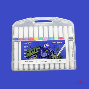 ESTUCHE MALETIN ACRILICOS PRIME PRICE 24 COLORES