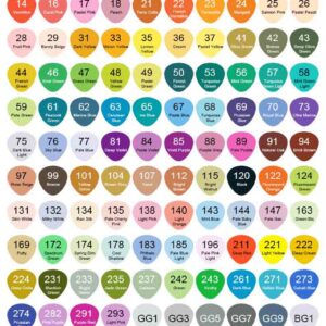 LUXURY CANVAS GAMA ARTIST 120 COLORES