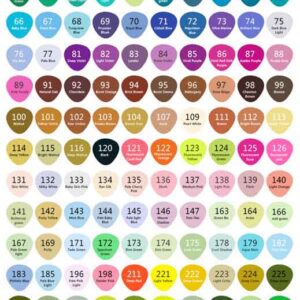 LUXURY CANVAS GAMA ARTIST 204 COLORES