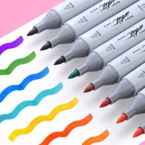 CANVAS LUXE PROFESSIONAL BRUSH MARKER 60 COLORES