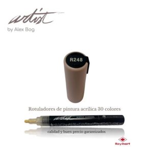 ESTUCHE 12 ROTUL.ACRILICO R248 BEIG PASTEL