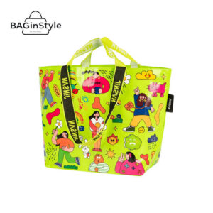 PP WOVEN BAG GRANDE GIRLS TIME