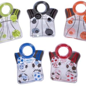 BOLSA PLASTICO DEPORTES , 5 COLORES