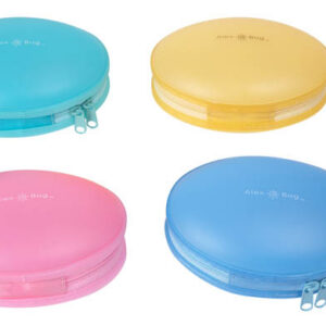 EST.PLAST.OVAL TRANSP.COLORES