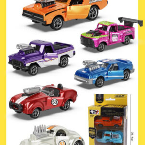 SET 3 COCHES CORTOS VINTAGE PULL BACK ,2 SURTIDOS