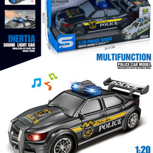 COCHE POLICIA LUZ Y SONIDO