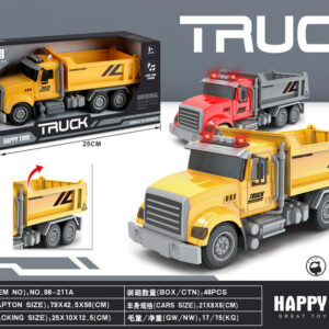 CAMION 3 EJES CONSTRUCCION LUZ Y SONIDO,2 COLORES