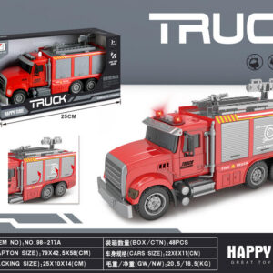 CAMION BOMBEROS CLASICO CON LUZ Y SONIDO