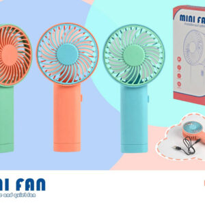 VENTILADOR PORTATIL SOBREMESA,3 COLORES