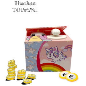 GATO GUARDAMONEDAS UNICORN DESIGN