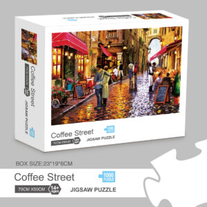 PUZZLE 1000 PIEZAS COFFEE STREET