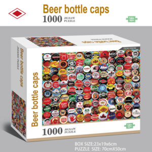 PUZZLE 1000 PIEZAS BIER CAPS