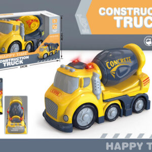 CAMION CONSTRUCTION TRUCK CEMENTERO CON LUZ Y SONIDO