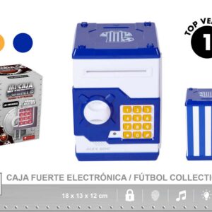 NUEVA HUCHA CAJA FUERTE FUTBOL, 3 COLORES