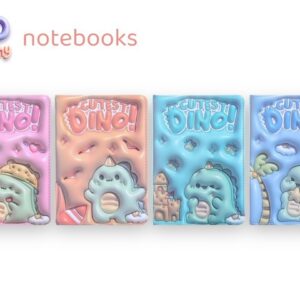 EXP.12 LIBRETAS 3D COFEE BEAR,4 DISEÑOS