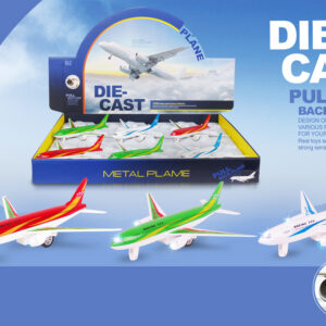 EXP.6 AVIONES PULL BACK CON LUZ Y SONIDO