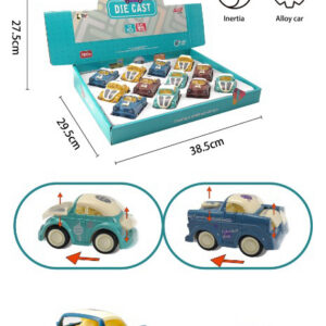 EXP.12 COCHES FRICCION 6 MODELOS CORTOS