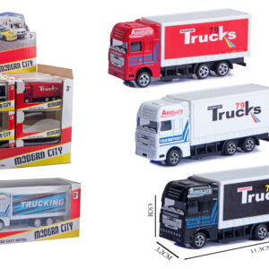 EXP.24 CAMIONES TRANSPORTE EN BOX , 3 MODELOS