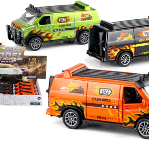 EXP.12 FURGOS TIPO HAMMER PULL BACK ESCALA 1:32