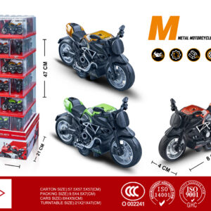 EXP.48 MOTOS PULL BACK ESCALA 1:16