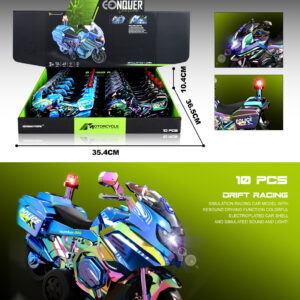 EXP.10 MOTOS FRICCION LUZ Y SONIDO