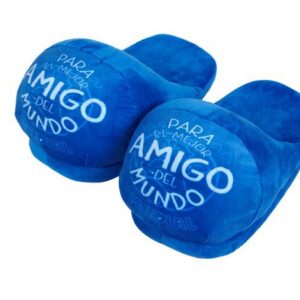 SLIPPERS 28 CMS.C/MENSAJE PARA EL MEJOR AMIGO