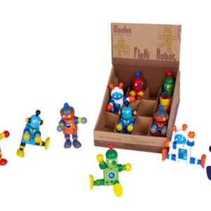 EXP.12 ANIMALES MADERA ROUND C/TRACCION SURTIDOS