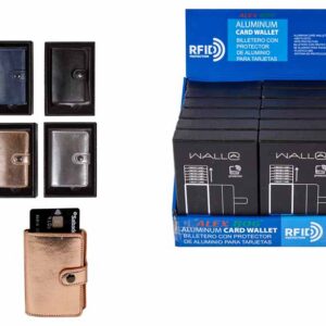 EXP.12 BILLETEROS PROCTEC WIFI CARDS ,RFID 2 COL.