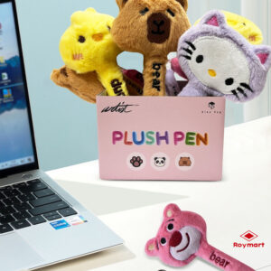 PVC POT 10 BOLIS PLUSH PEN