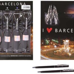 PACK 5 BOLIS SWAROVSKY RECUERDO DE MADRID