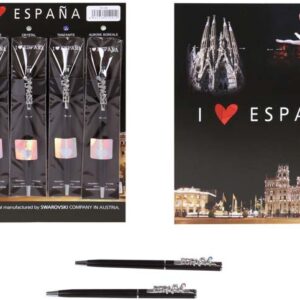 PACK 5 BOLIS SWAROVSKY RECUERDO DE ESPAÑA