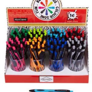 EXP. 12 BOLIS PLUMAS PEREZOSO ,3 COLORES