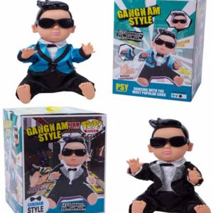 MUÑECO GANGNAM STYLE SONIC CONTROL C/MUSICA Y MOV.