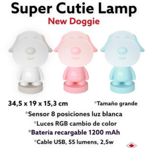 LED LAMP DOG RGB 8 CAMBIOS COLOR ,3 COLORES