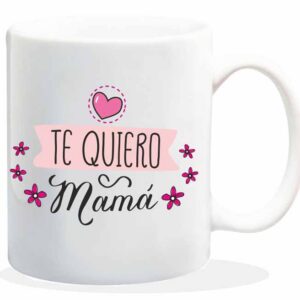 MUG CON MENSAJE MADRE NO HAY MAS QUE UNA
