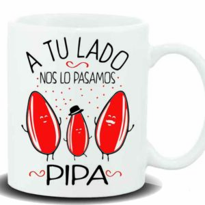NEW MUG CON MENSAJE A TU LADO NOS LO PASAMOS