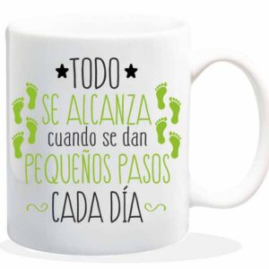MUG CON MENSAJE VIVE LA VIDA DULCE