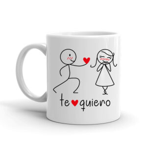 MUG ENAMORADOS TE QUIERO