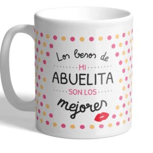 MUG SPECIAL EDITION LOS BESOS.ABUELITA...KISS