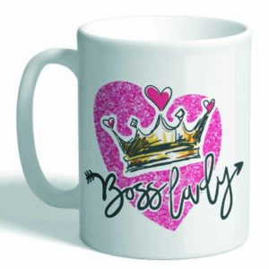 MUG CON MENSAJE YOU GO ,GIRLS