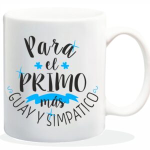 MUG COLECCION FAMILIA, PARA EL PRIMO...