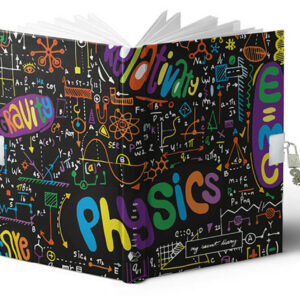 DIARIO A5 168H.C/CANDADO PHYSICS